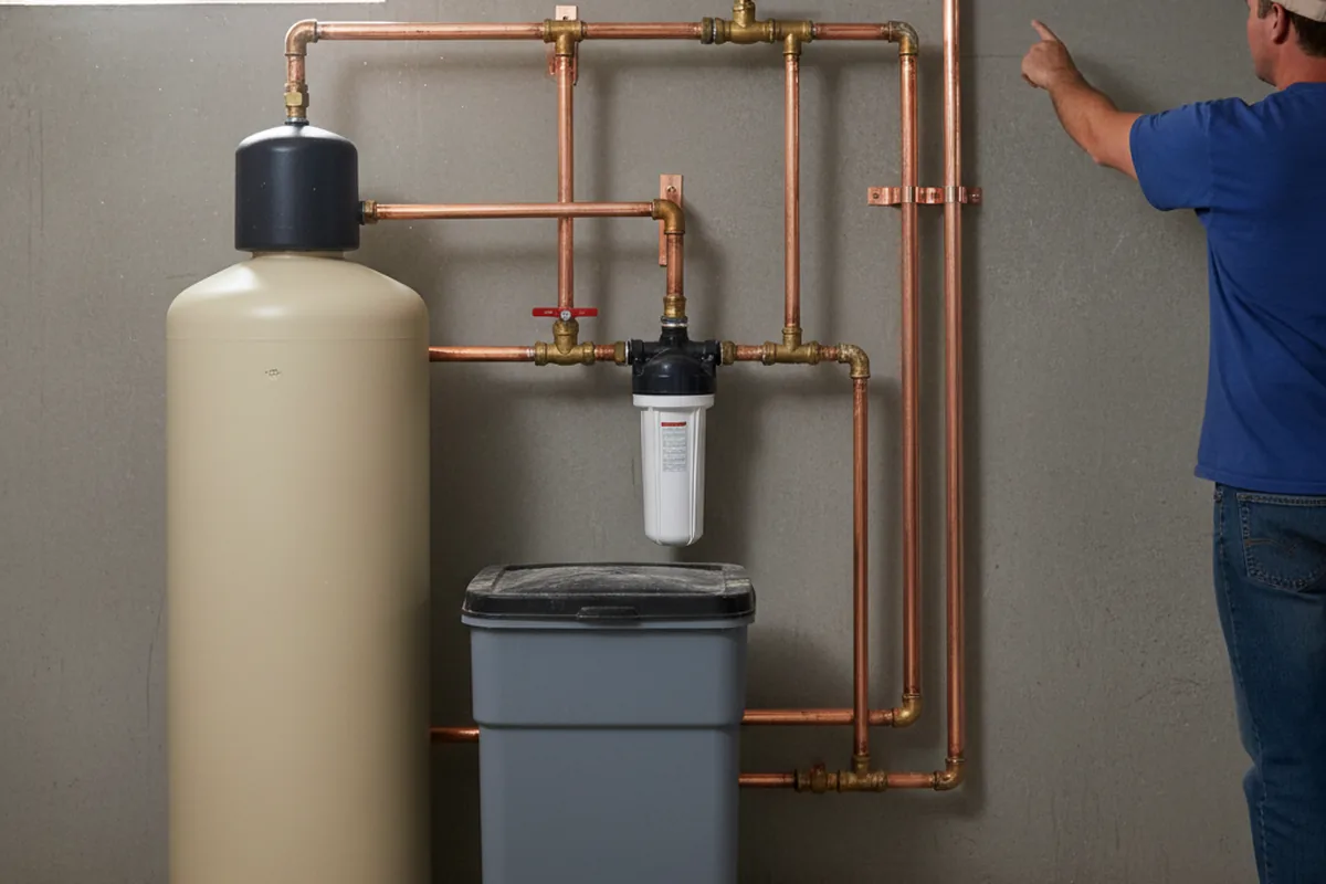 Whole-house water treatment system installed in Lucerne Valley